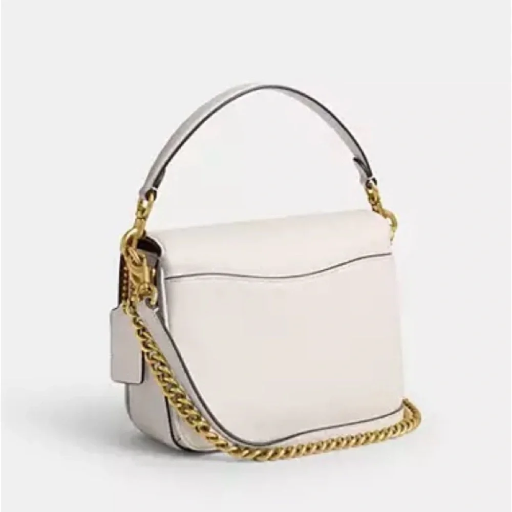 Coach Women’s Cassie 19 Pebble Leather Crossbody - Chalk - Picture 2 of 14